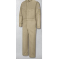 Bulwark Men's Twill Deluxe Coverall - Khaki Beige